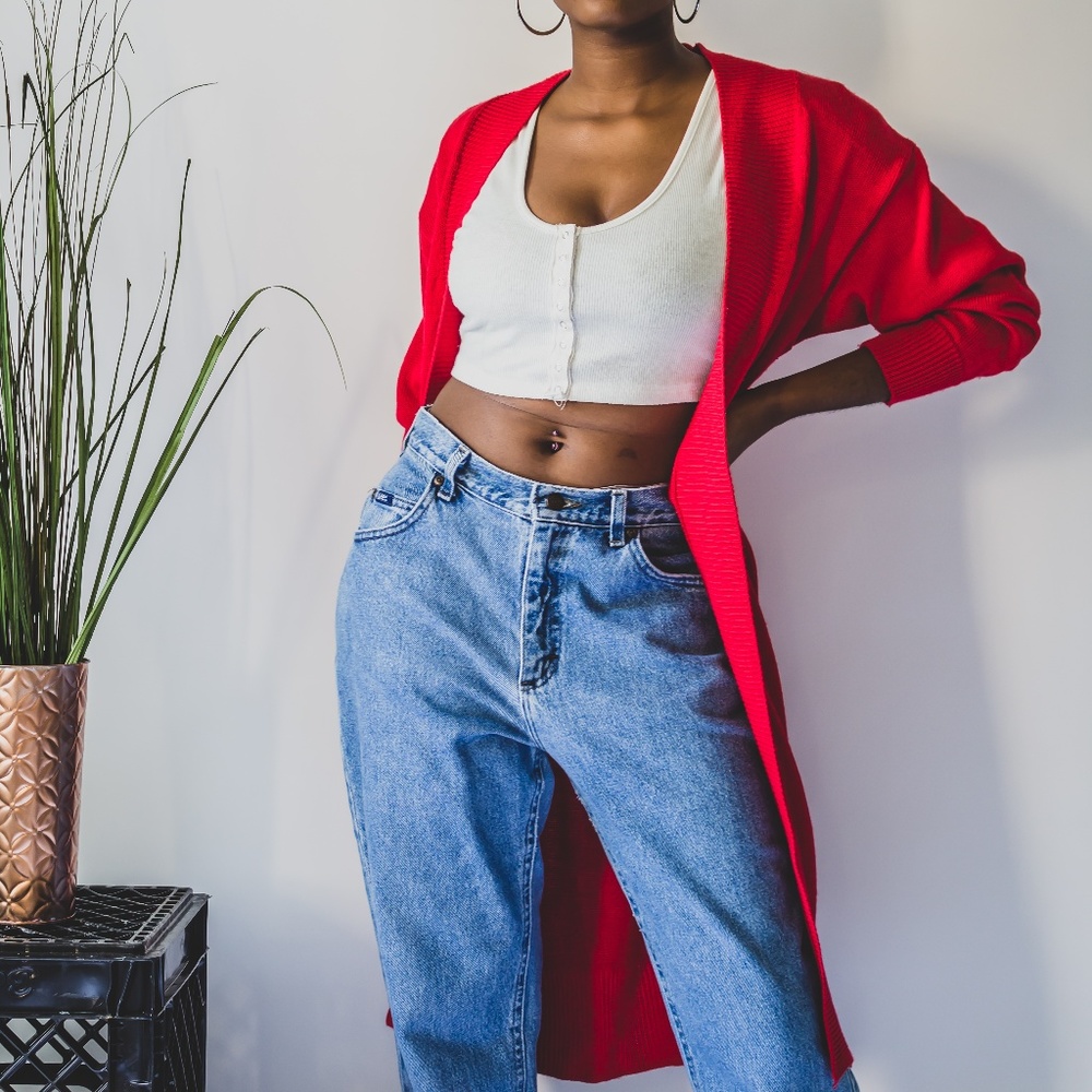 Jacobson's Women red Cardigan